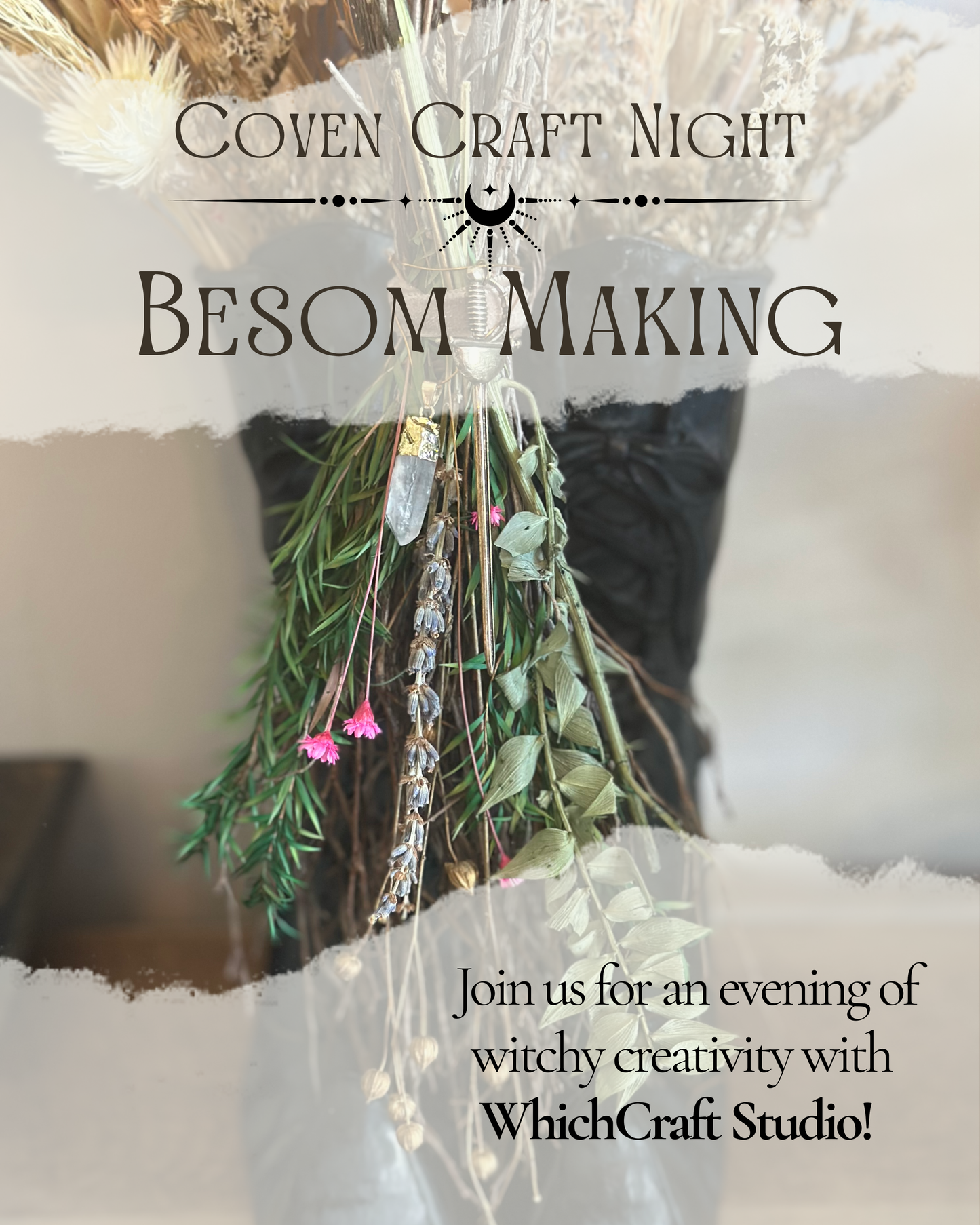 Coven Craft Night: Bespoke Broom Workshop (Maplewood, NJ)