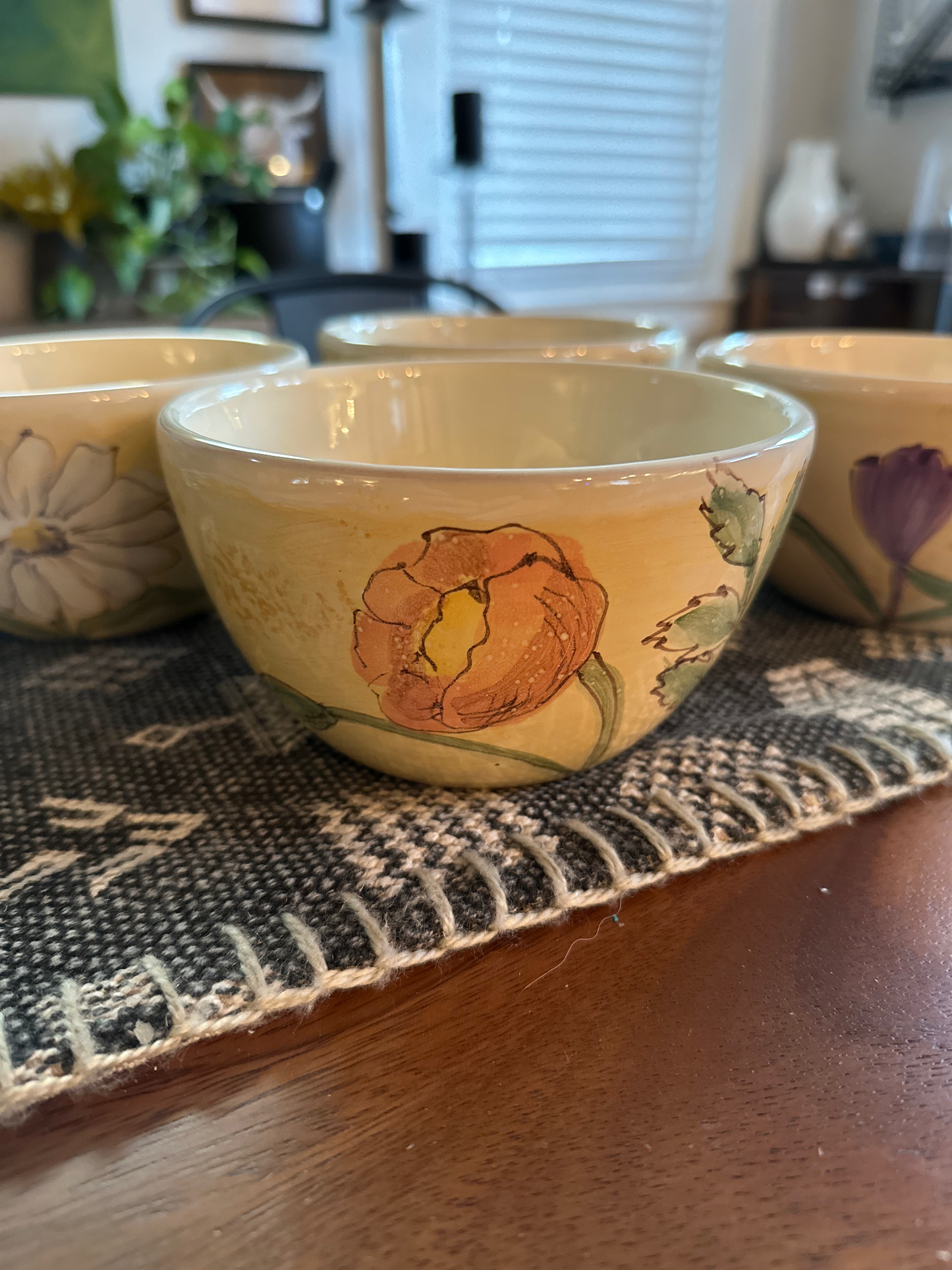 Botanical Blessings Bowl Set, Set of 4