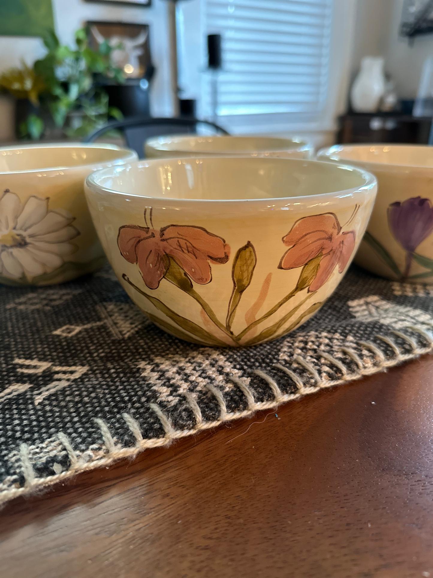 Botanical Blessings Bowl Set, Set of 4