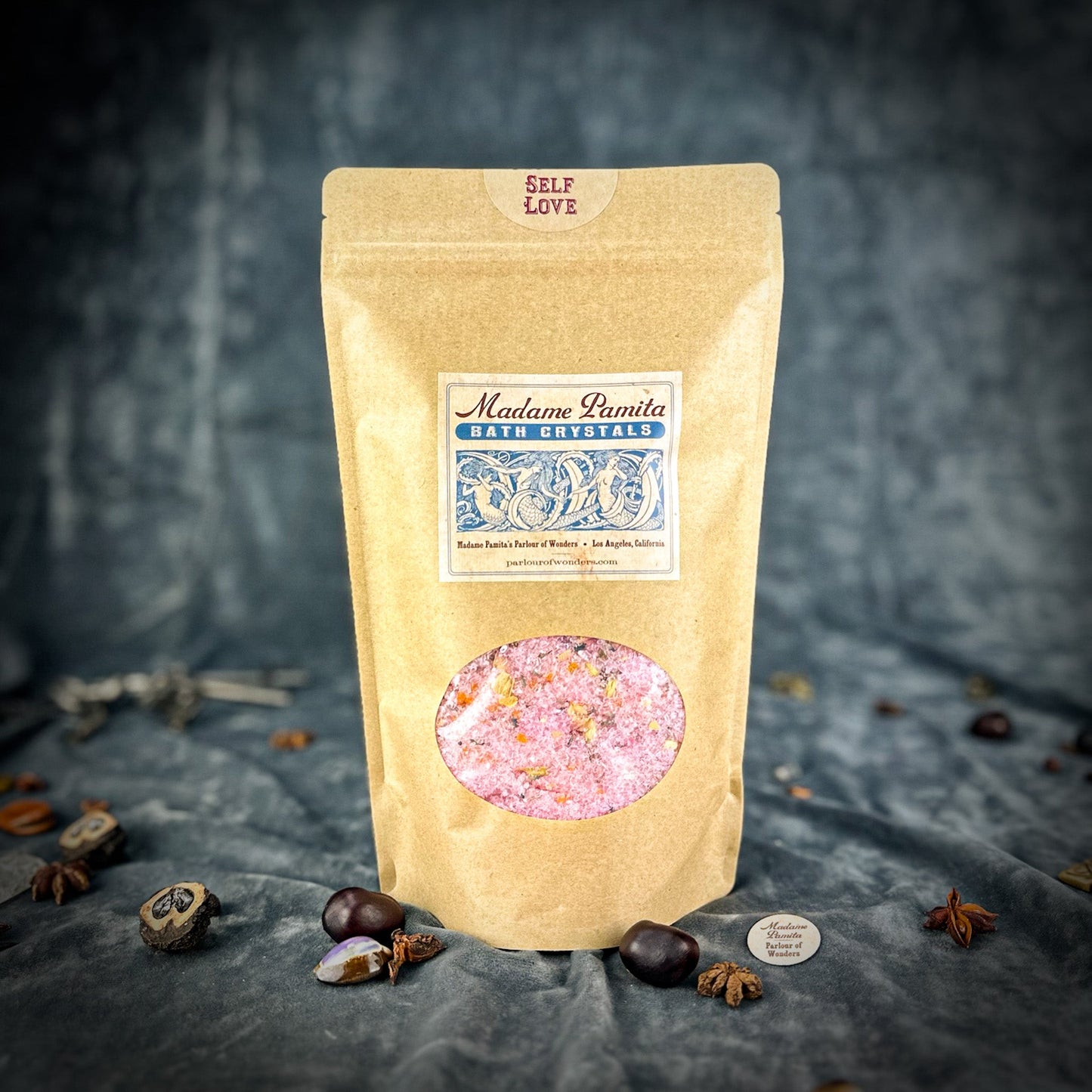 Self Love Bath Crystals – Ritual Soak for Emotional Healing & Self-Care