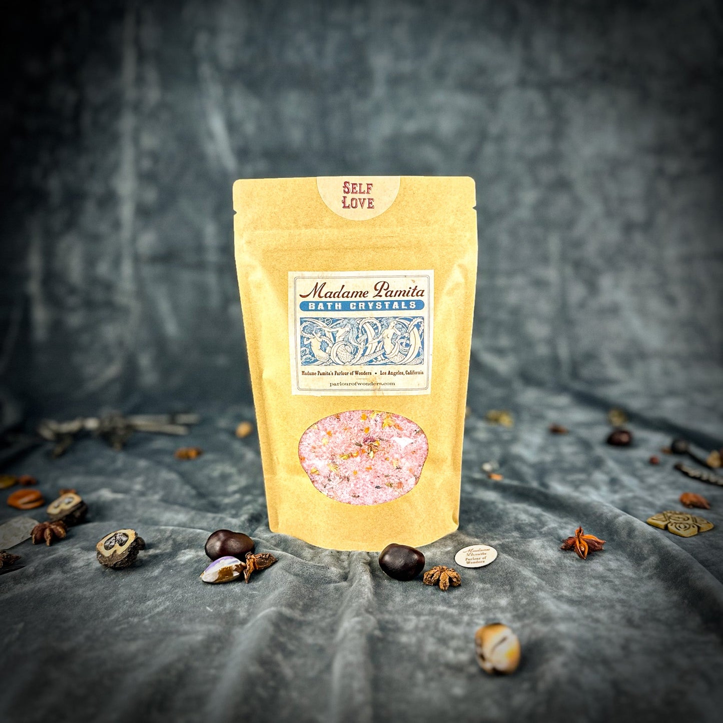Self Love Bath Crystals – Ritual Soak for Emotional Healing & Self-Care