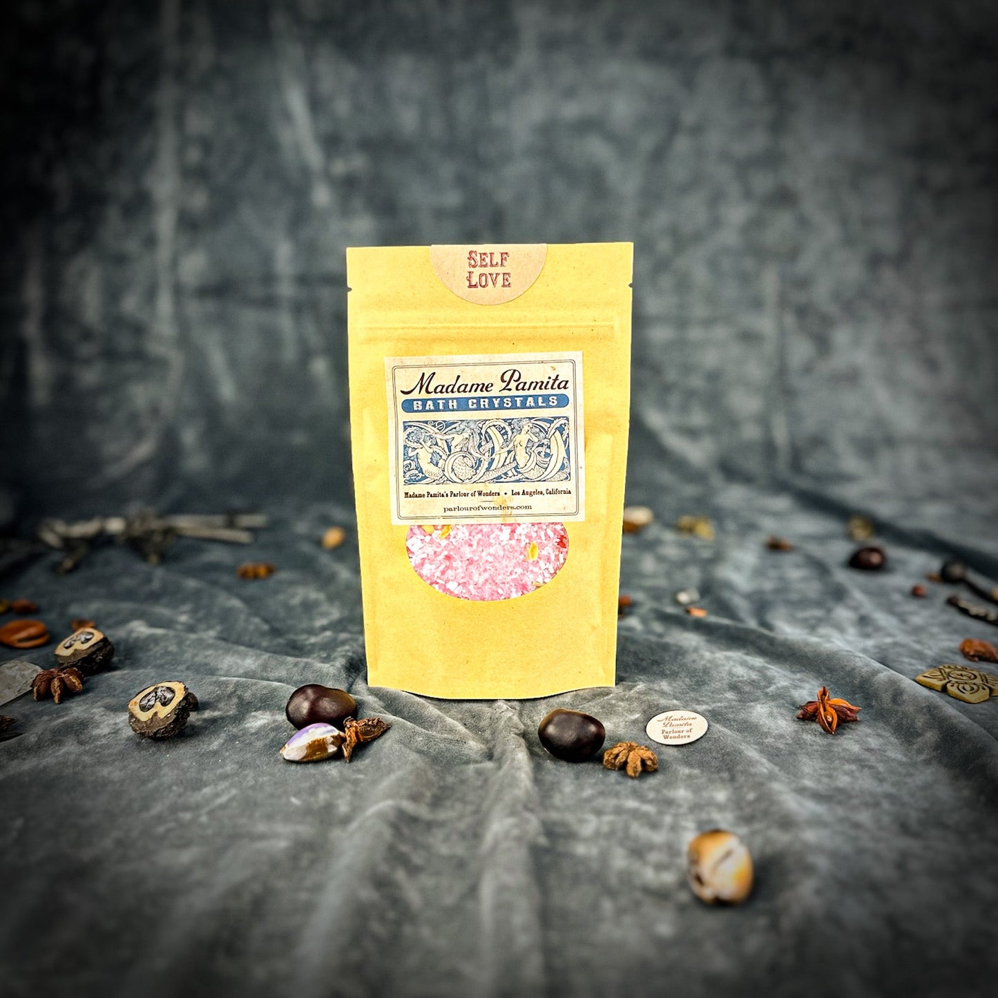 Self Love Bath Crystals – Ritual Soak for Emotional Healing & Self-Care