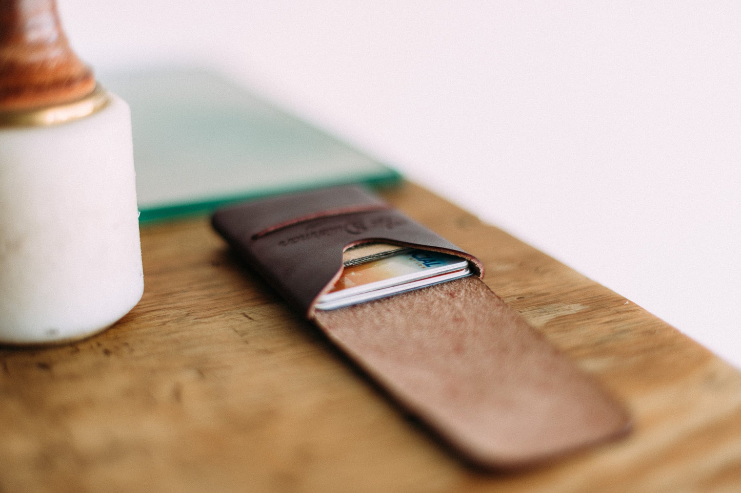 The Mini Franklin Leather Wallet