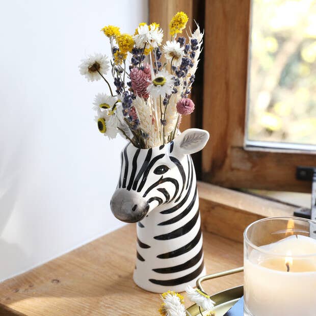 Zebra Spirit Vase