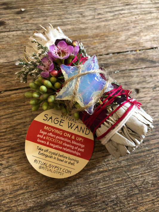"GO LITTLE ROCKSTAR" Smudge Stick