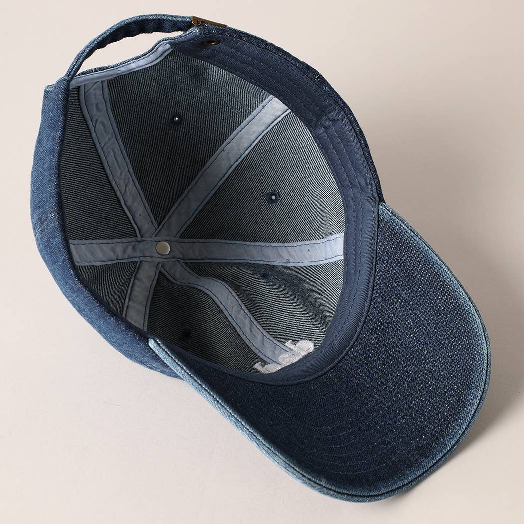 “Dad Energy” Denim Cap