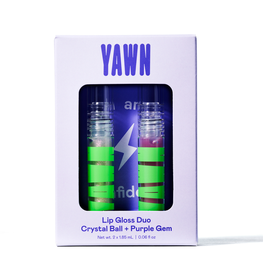Enchanted Lip Gloss Duo | Crystal Ball + Purple Gem