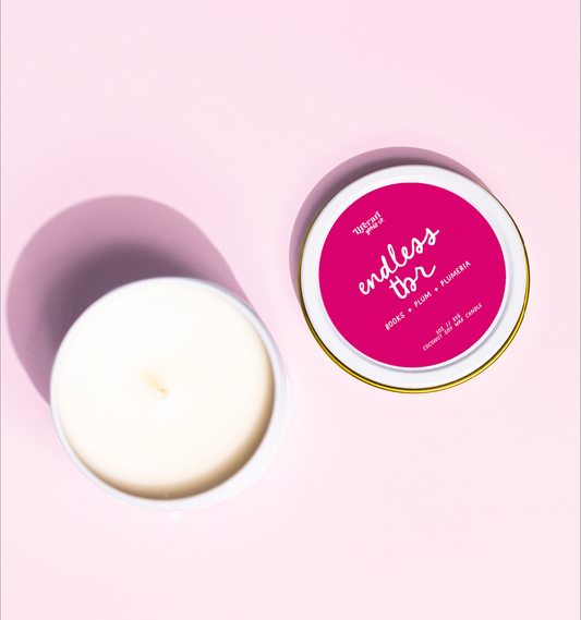 Bookish Candle - Endless TBR
