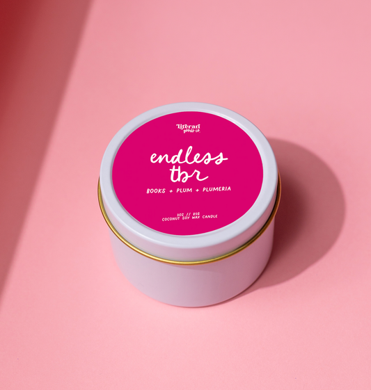 Bookish Candle - Endless TBR