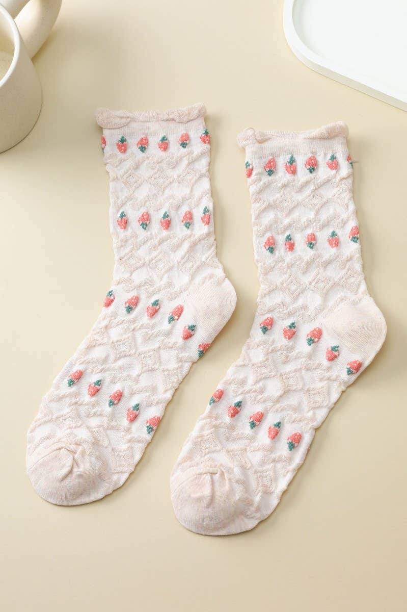 Strawberry Socks