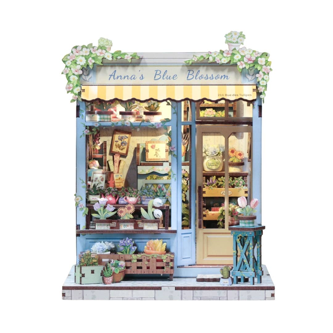 DIY Book Nook Kit: Anna‘s Blue Blossom