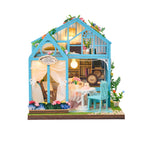 DIY Miniature House Kit: Tea Loft Cottage