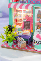 Hello Kitty® Bookstore Kit - DIY Miniature House Kit