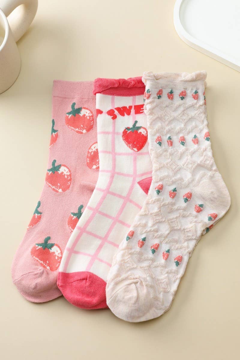 Strawberry Socks