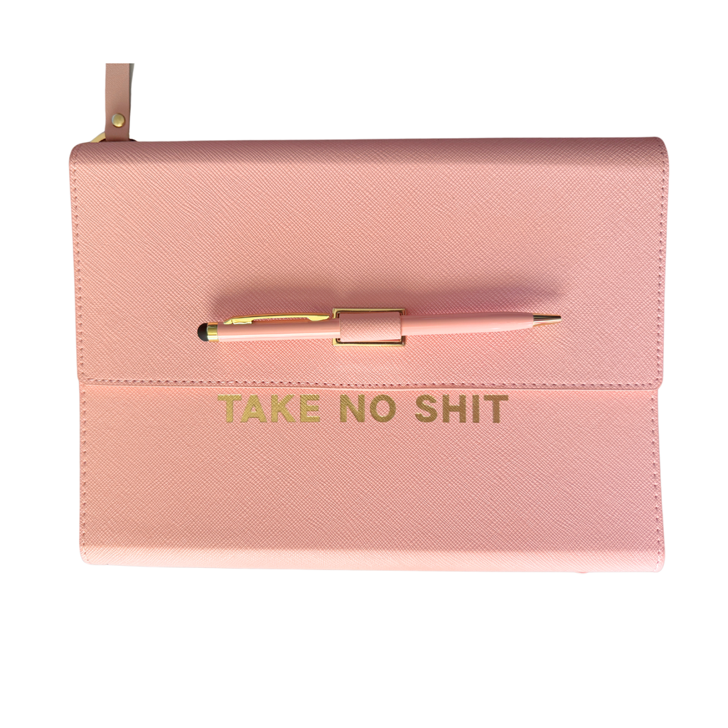 Take No Shit Vegan Leather Journal Planner