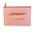 Take No Shit Vegan Leather Journal Planner