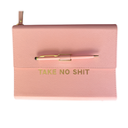 Take No Shit Vegan Leather Journal Planner