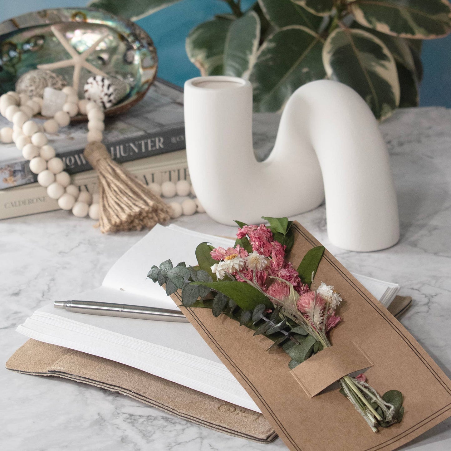 Eucalyptus & Pink Larkspur Mini Bundle