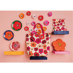Poppy Felt Wool Trivet