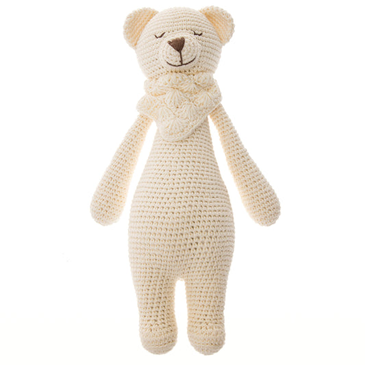 Handmade Crochet Familiar: Bobbie the Bear