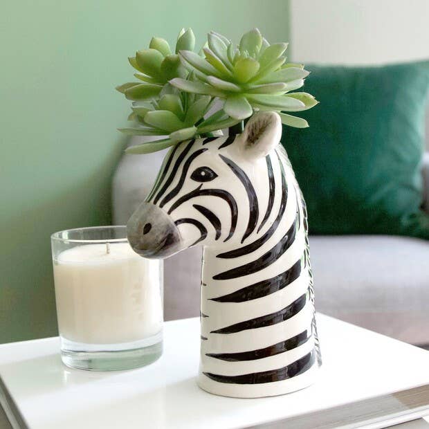 Zebra Spirit Vase
