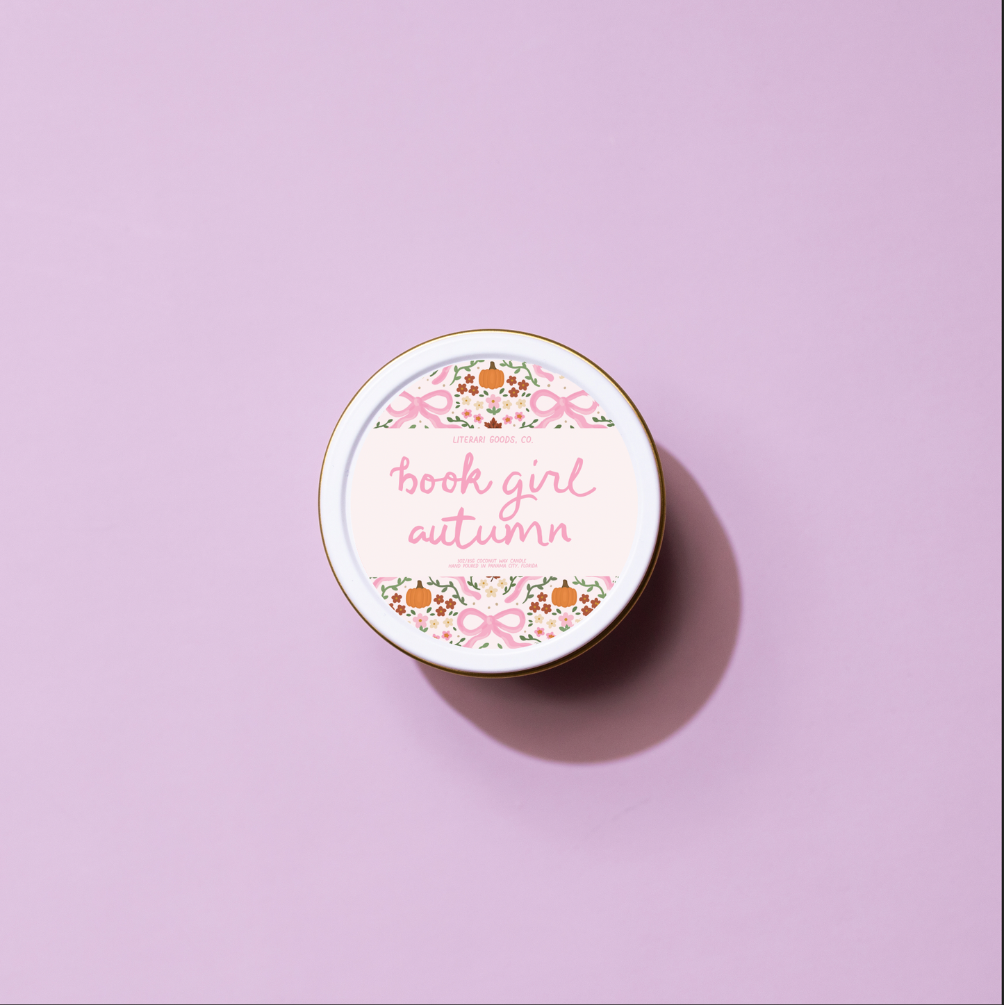 Bookish Candle - Book Girl Autumn