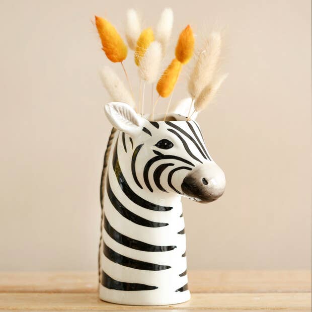 Zebra Spirit Vase