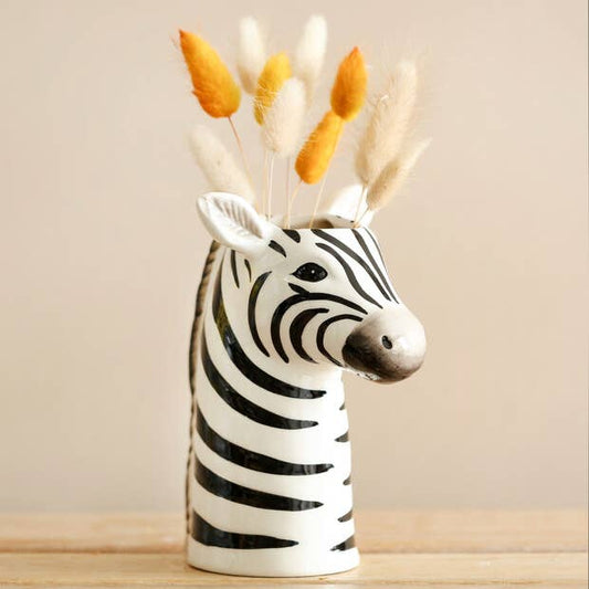 Zebra Spirit Vase