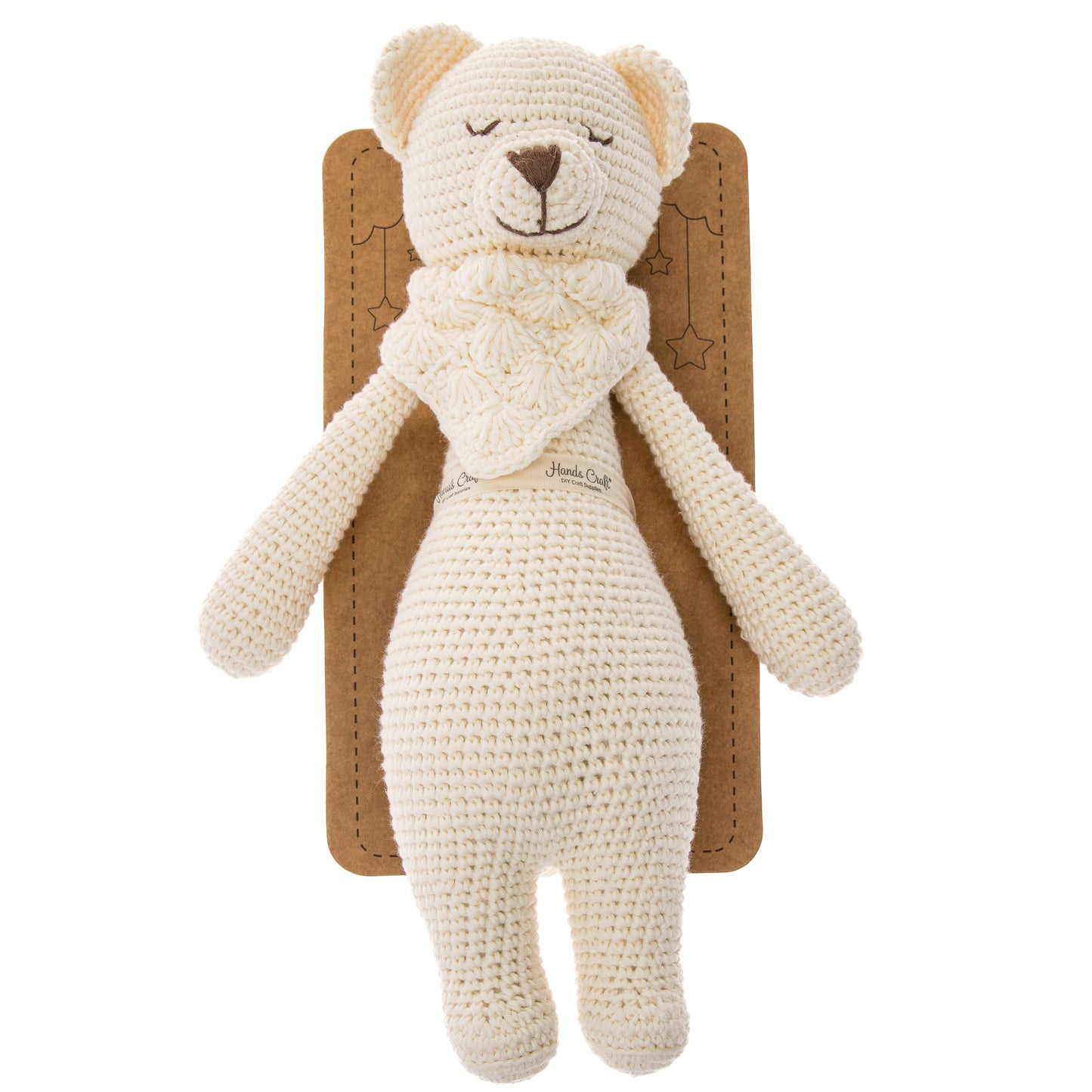 Handmade Crochet Familiar: Bobbie the Bear