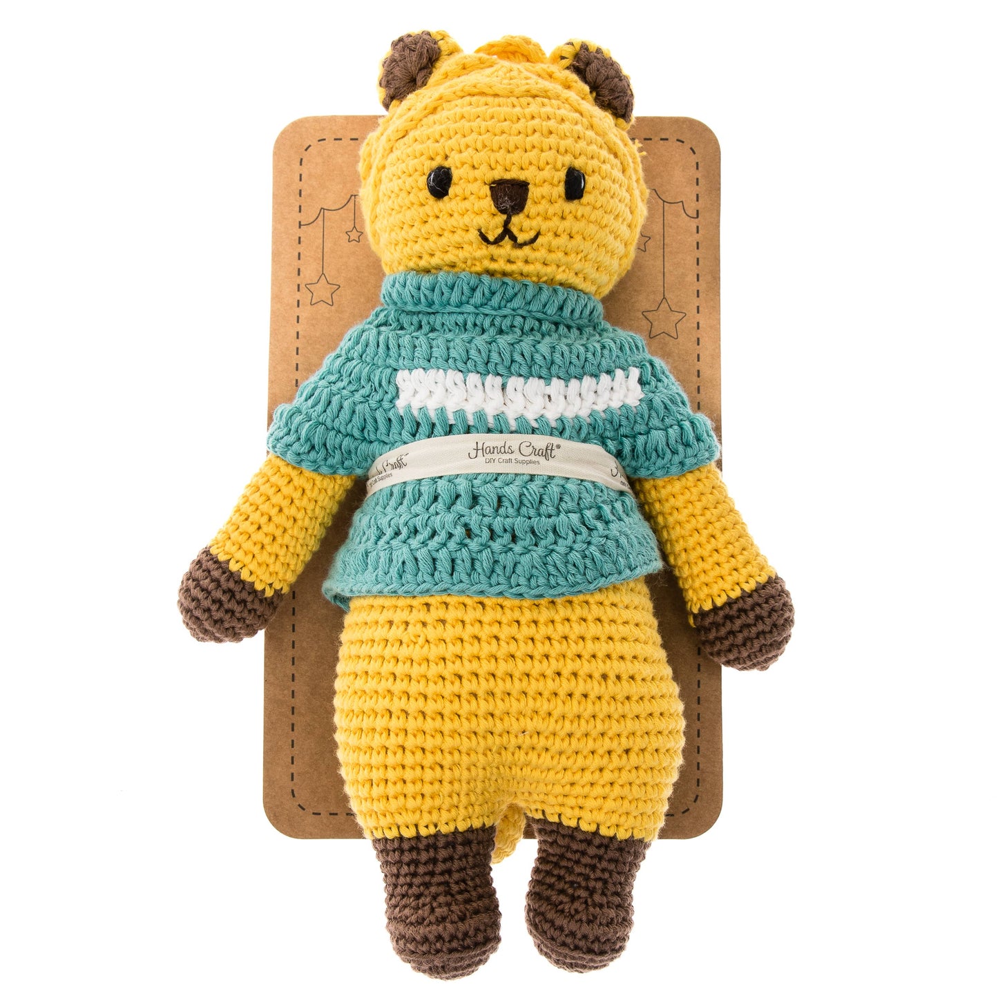 Handmade Crochet Familiar: Little Knight Leo