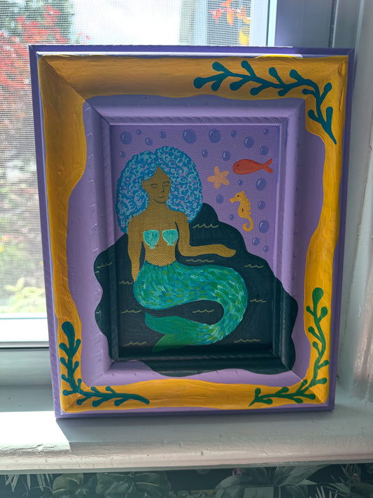 Ocean Oracle - Original Framed Artwork