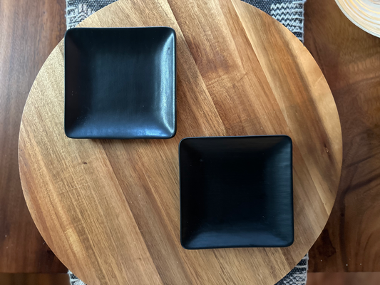 Shadow Veil Mini Plates, Set of 2 (Square)