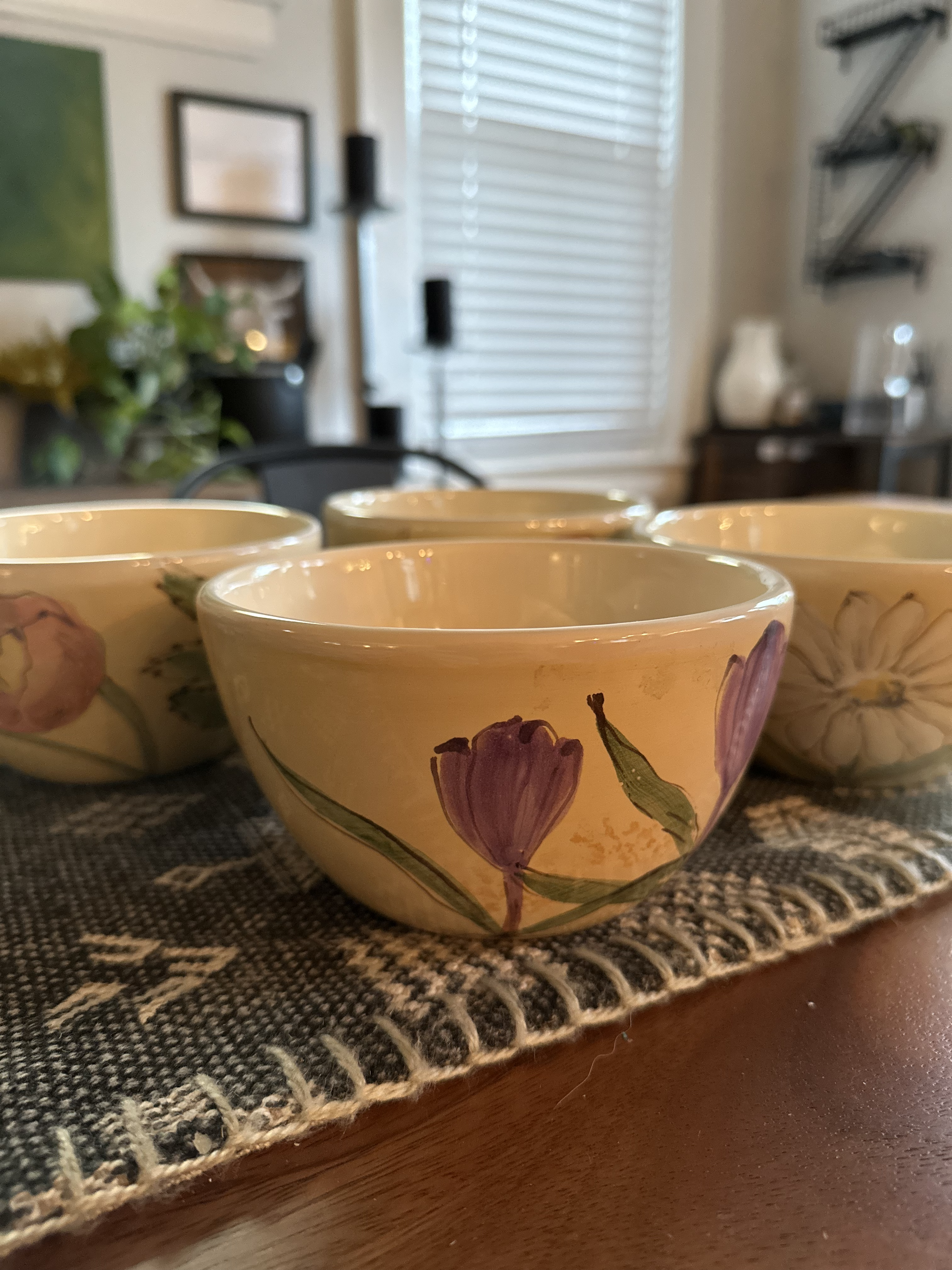 Botanical Blessings Bowl Set, Set of 4