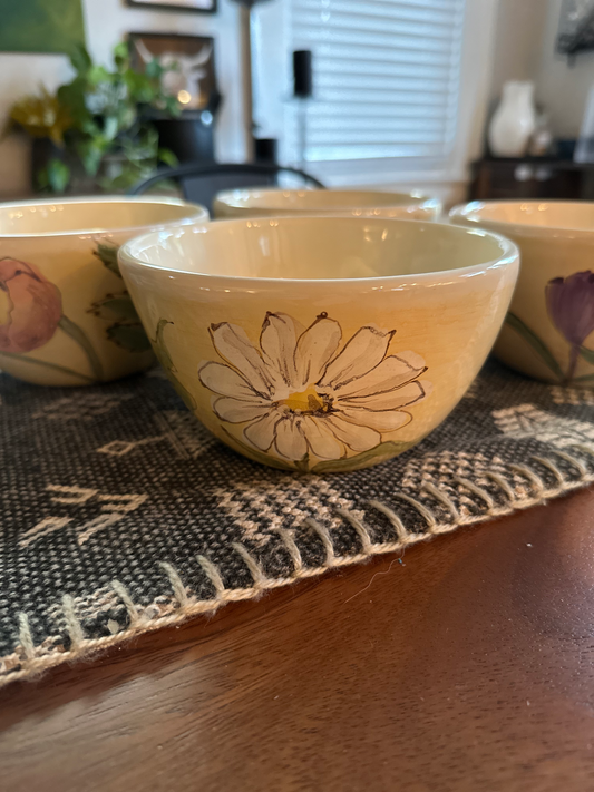 Botanical Blessings Bowl Set, Set of 4