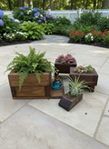 Mixed Wood Planters