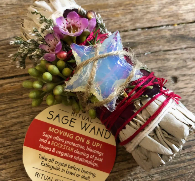 Crystal Smudge Sticks