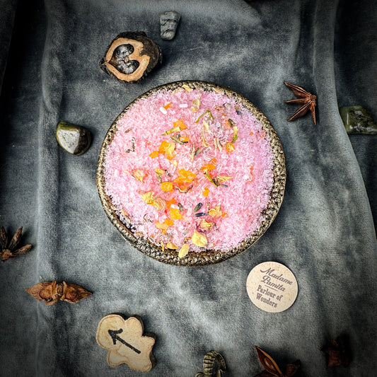 Self Love Bath Crystals – Ritual Soak for Emotional Healing & Self-Care