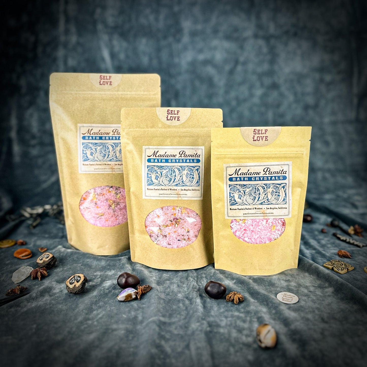 Self Love Bath Crystals – Ritual Soak for Emotional Healing & Self-Care