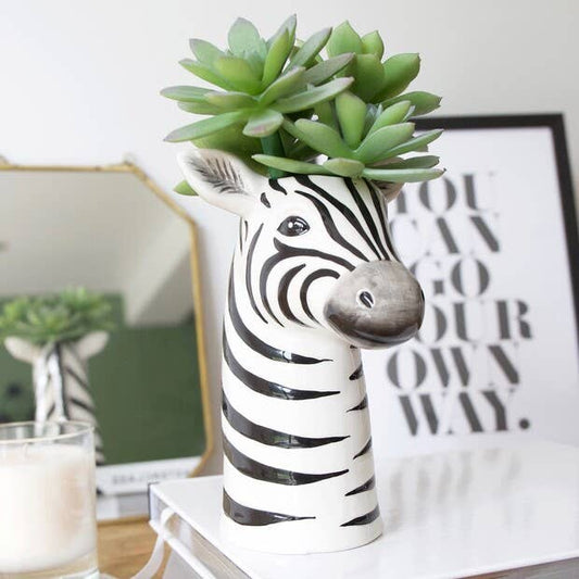 Zebra Spirit Vase