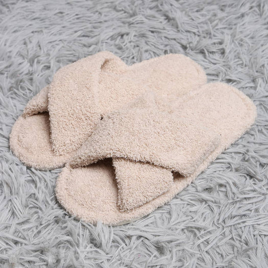 Criss Cross Cozy Witch Slippers