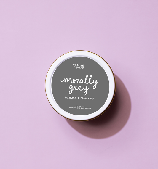 Bookish Candle - Morally Grey