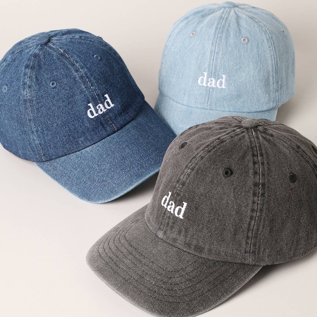 “Dad Energy” Denim Cap