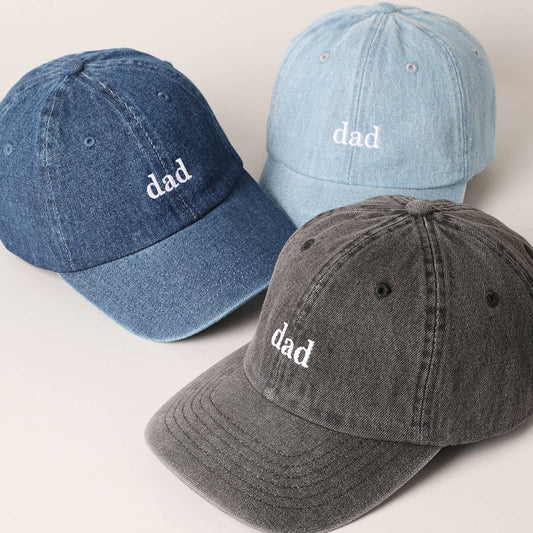 “Dad Energy” Denim Cap