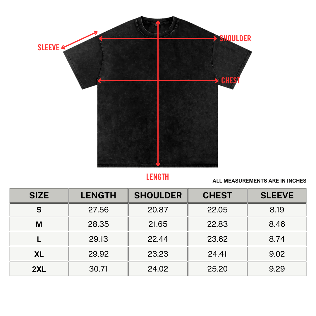 Easy Bake Coven Acid Washed Oversized Tee