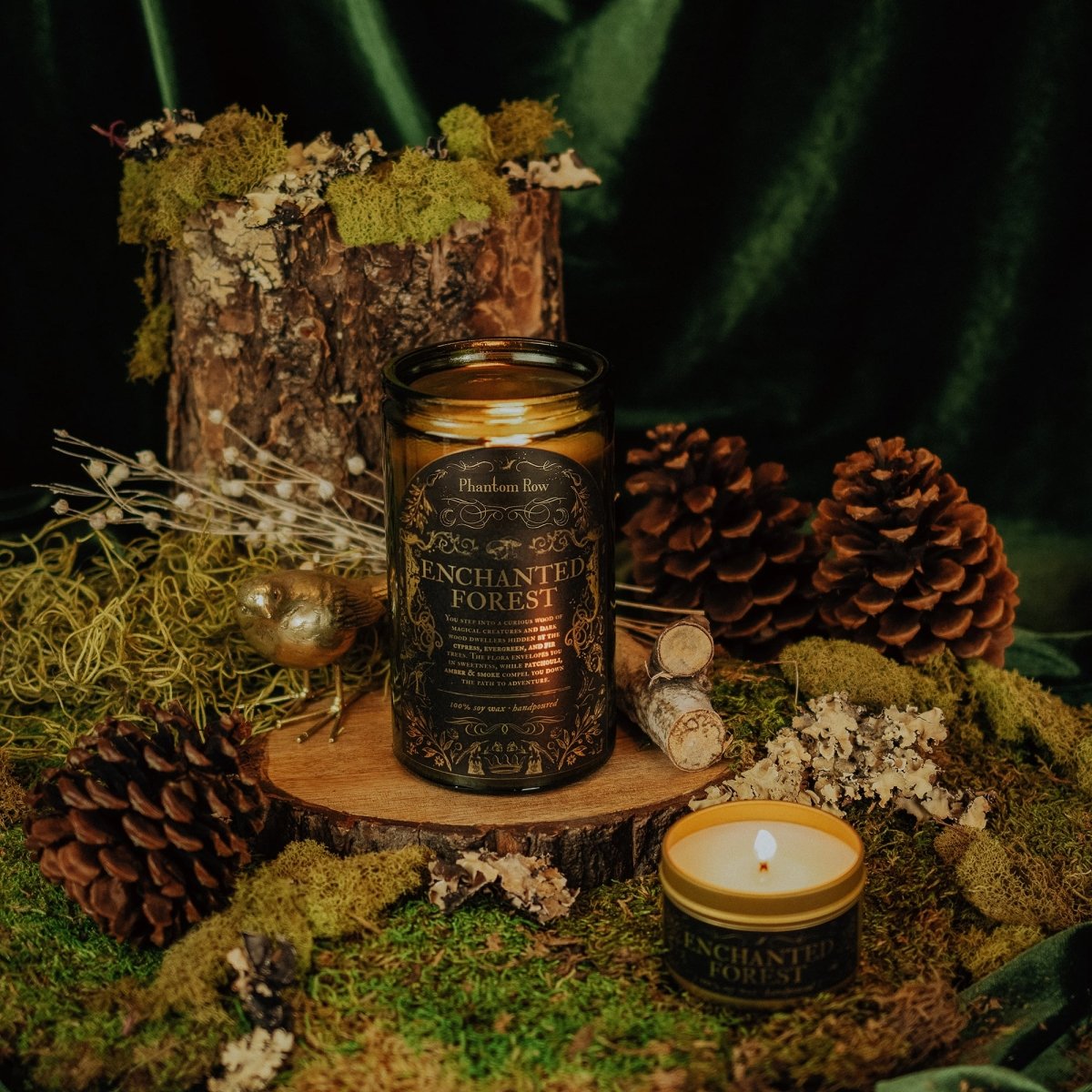 Enchanted Forest Candle