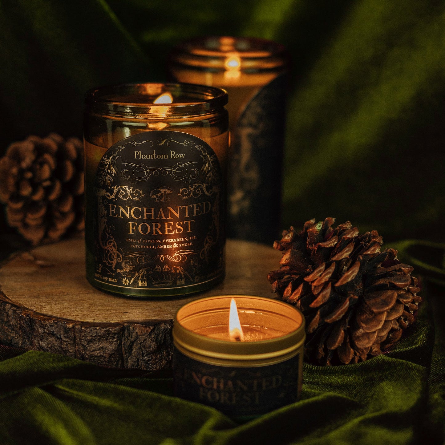 Enchanted Forest Candle