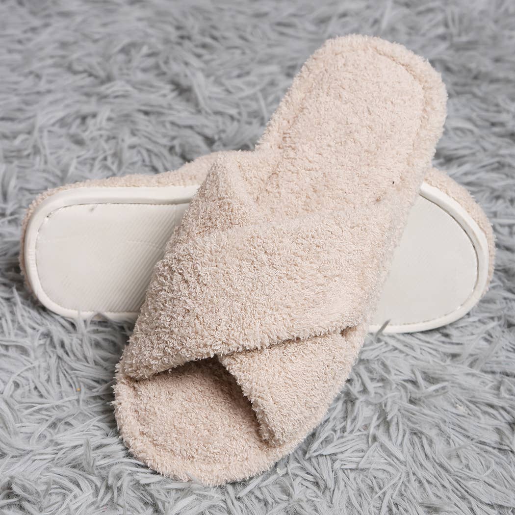 Criss Cross Cozy Witch Slippers