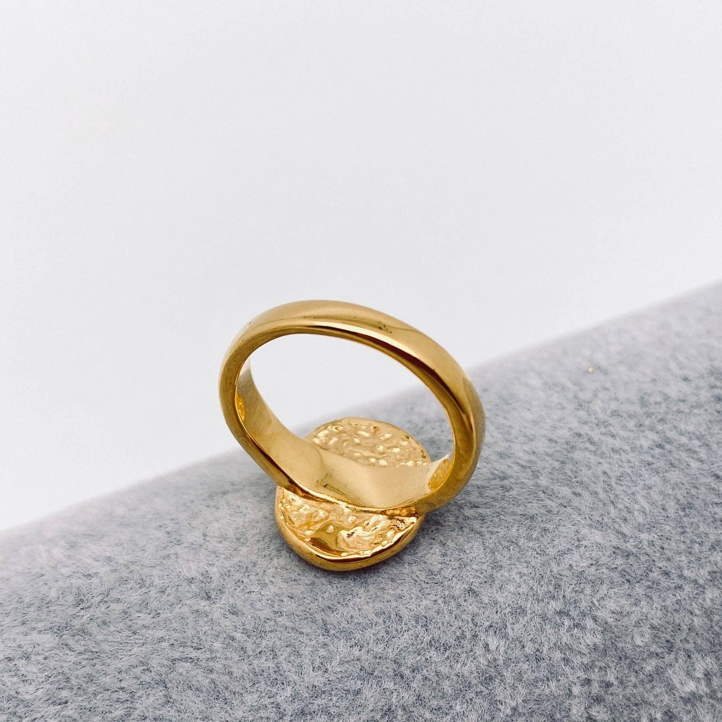 Star Moon Eye Gem Ring