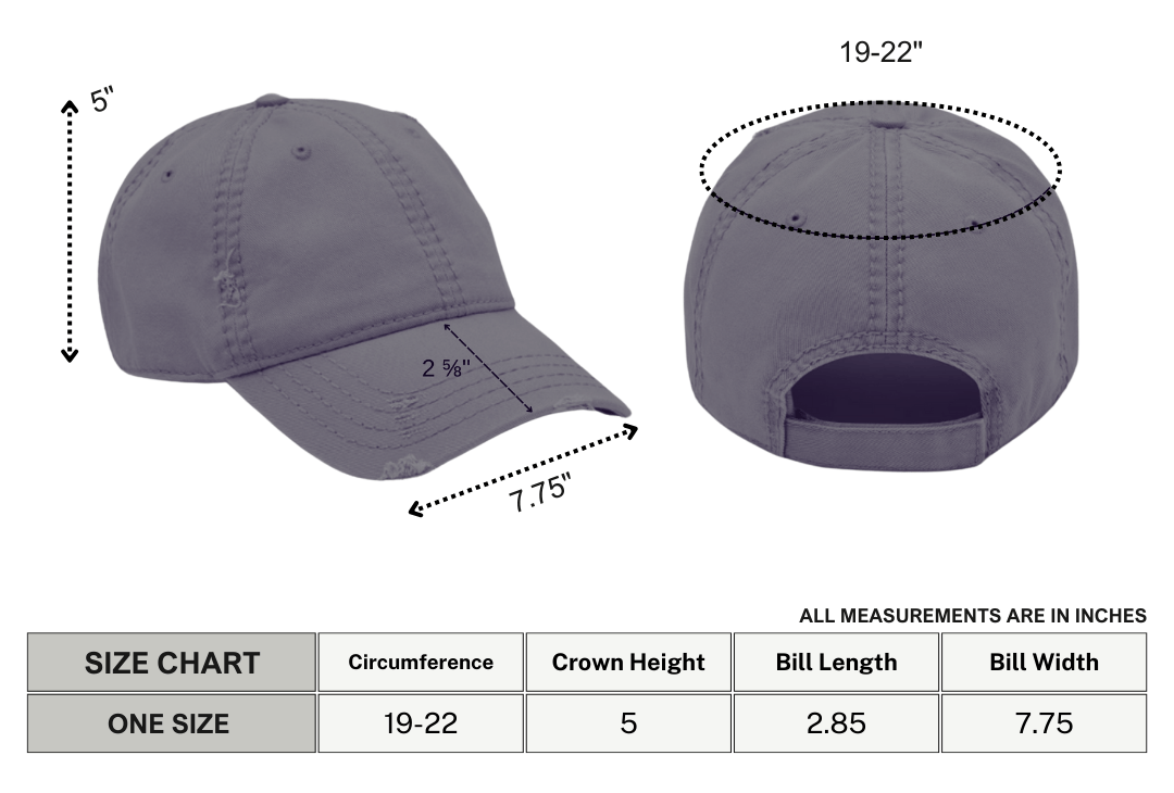 Hott Goth Wife Distressed Dad Hat