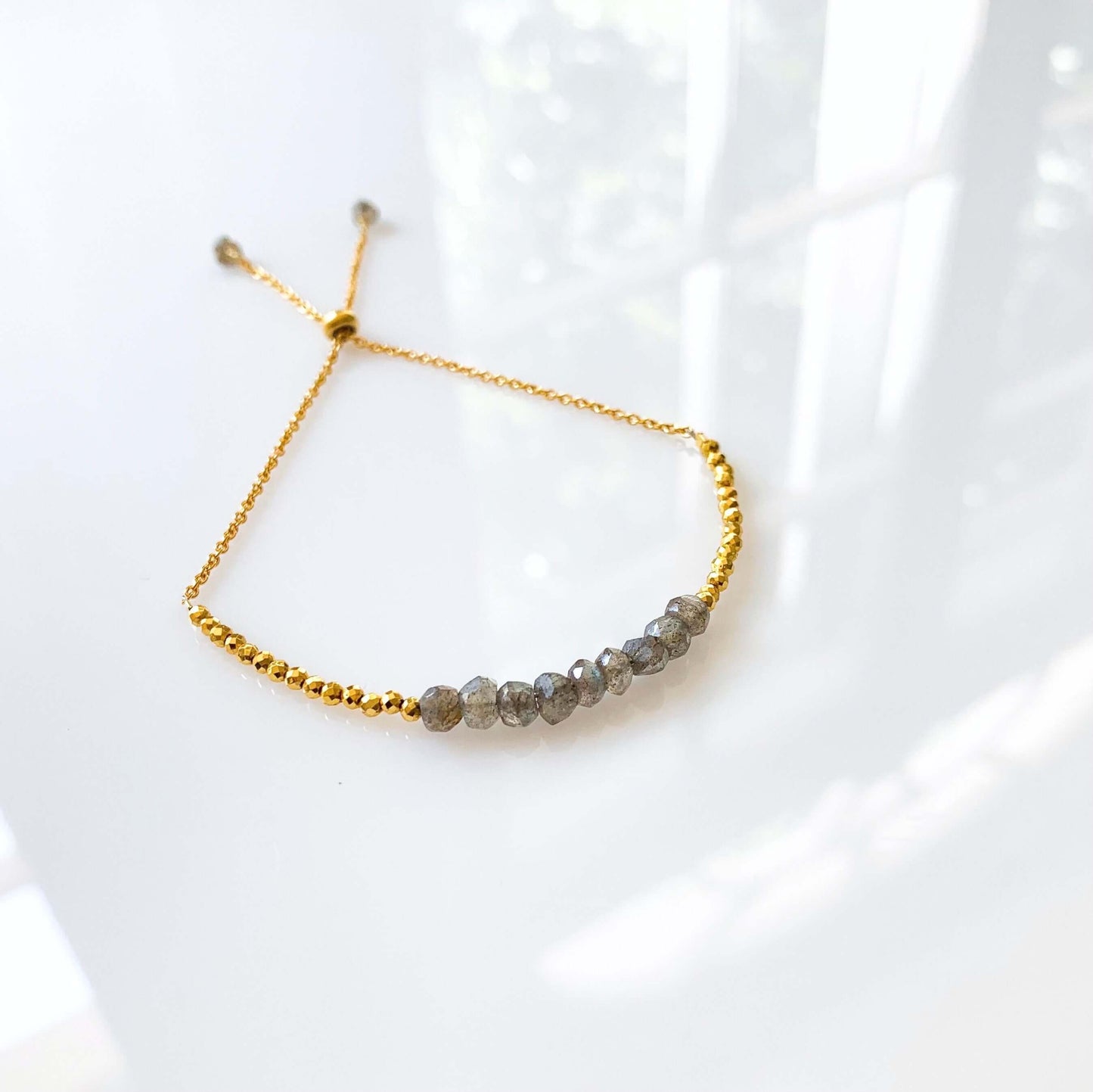 Labradorite Shield Bracelet – Protection & Intuition